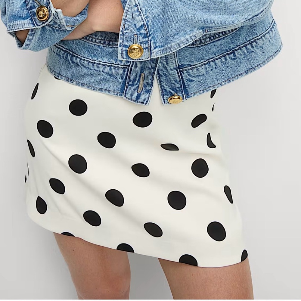 Marks & Spencer Polka Dot Mini Skirt